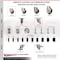 Service Caster 3 Inch 316SS Maroon Poly Swivel 1-3/8 Inch Expanding Stem Caster Lock Brake SCC SCC-SS316TTLEX20S314-PPUB-MRN-138 - alternate 2